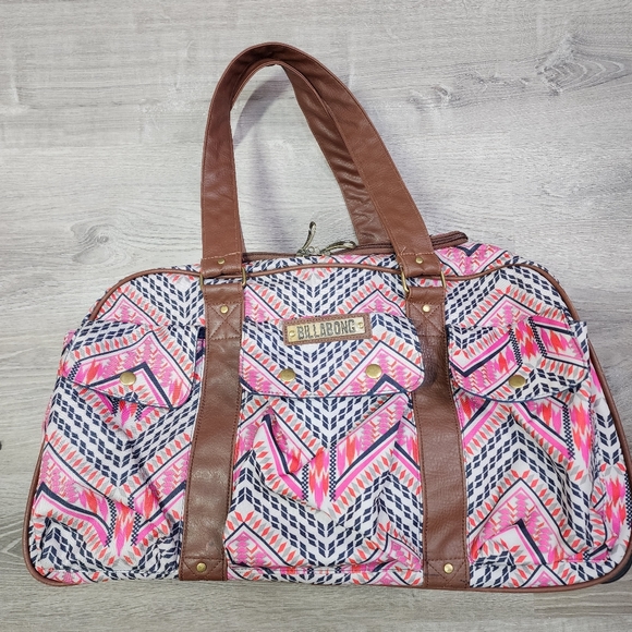 Billabong Bags Billabong Runaway Roller Luggage Rolling Duffel Bag Tote With Wheels Poshmark